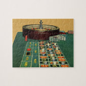  Roulette Table Casino Game, Gambling Chips Legpuzzel (Horizontaal)