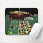  Roulette Table Casino Game, Gambling Chips Muismat (Met muis)