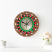 Roulette Wall-klok Grote Klok (Huis)