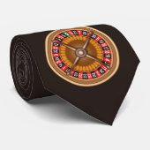 Roulette Wheel aangepast stropdas (Opgerold)