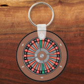 Roulette Wheel - Casino-spel om te winnen Sleutelhanger (Voorkant)