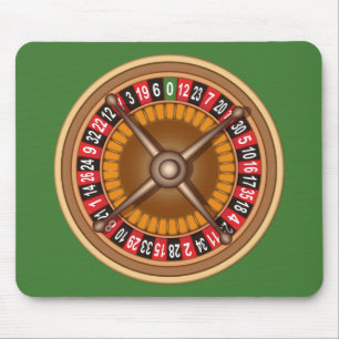 Roulette Wheel custom mousepad Muismat