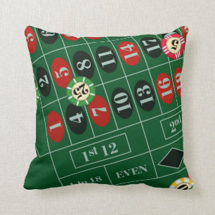 Roulette Wheel Custom Pillow Kussen