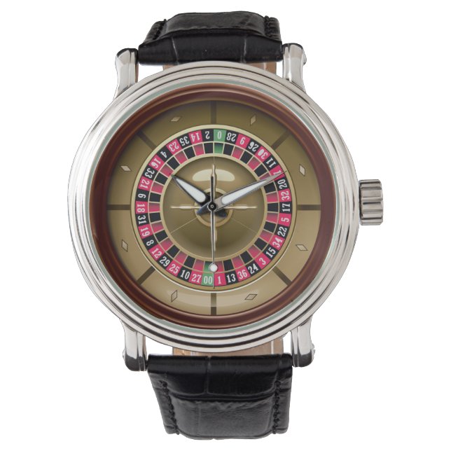 Roulette Wheel Horloge (Voorkant)