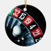 Roulette Wheel Keramisch Ornament (Voorkant)