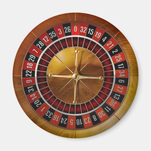 Roulette Wheel Magneet (Voorkant)