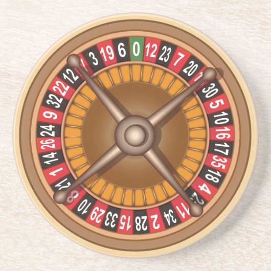Roulette Wheel onderzetter (Voorkant)
