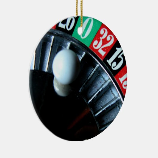 Roulette Wheel Ornament (Rechts)