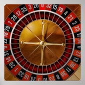 Roulette Wheel Poster (Voorkant)