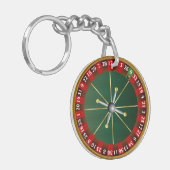 Roulette Wheel Sleutelhanger (Voorkant Links)