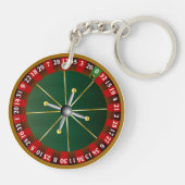 Roulette Wheel Sleutelhanger (Achterkant)