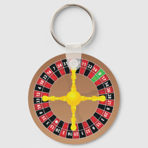 Roulette Wheel Sleutelhanger