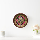 Roulette Wheel Wall Clock (zonder getallen) Ronde Klok (Huis)