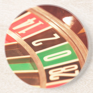 Roulette Wheel Zandsteen Onderzetter