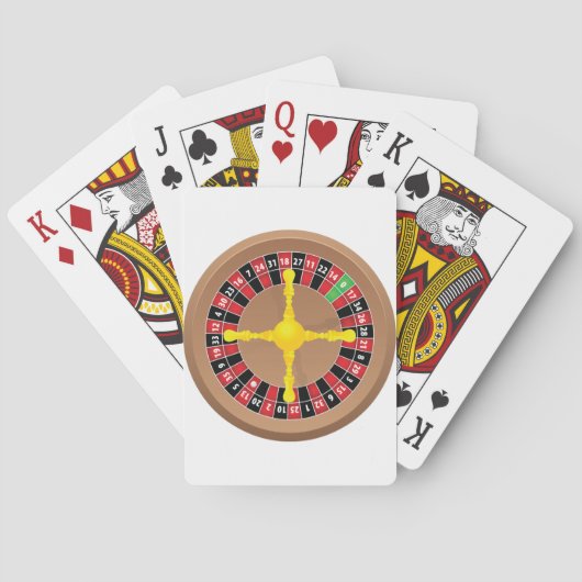 Roulette wielafspeelkaarten pokerkaarten (Achterkant)
