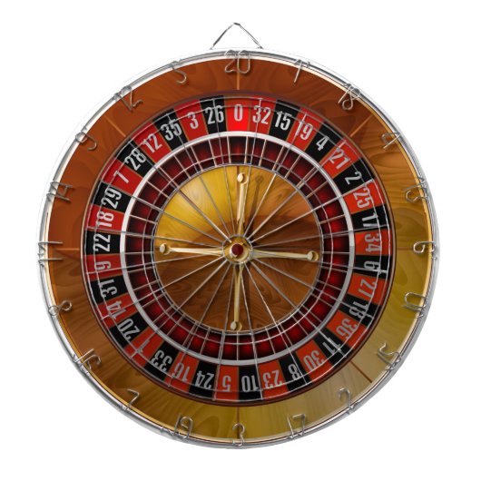 roulettewiel dartbord (Voorkant)