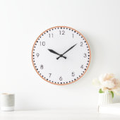 Round Acrylic Wall Clock Grote Klok (Huis)