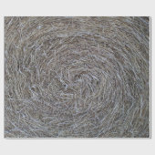 Round bale cadeaupapier (Vlak)
