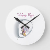 Round clock  ronde klok (Voorkant)