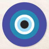 Round Evil Eye Onderzetter set van 6 (Voorkant)