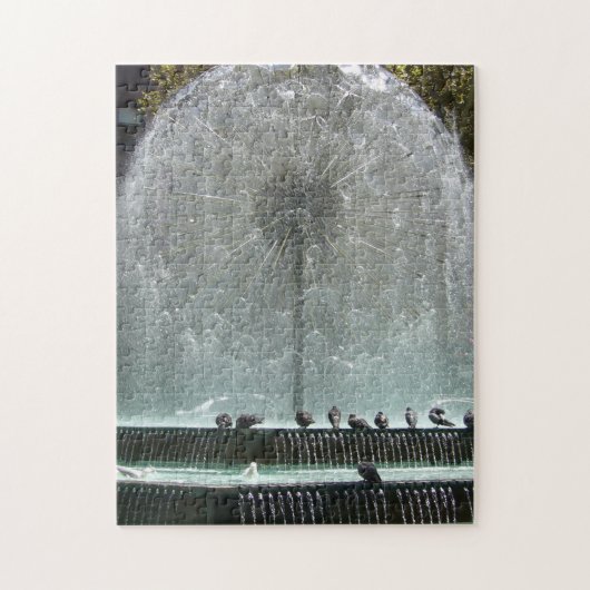 Round fountain legpuzzel (Verticaal)