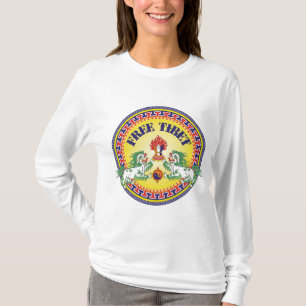 Round Free Tibet T-shirt