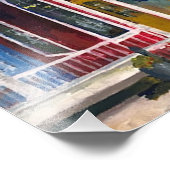 "Round House Bar" in de baai geplaatst Foto Afdruk (Hoek)