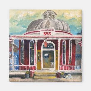"Round House Bar" in de baai geplaatst Magneet