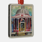 "Round House Bar" in de baai geplaatst Metalen Ornament (Rechts)