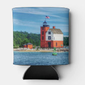 Round Island Lighthouse Blikjeskoeler (Achterkant)