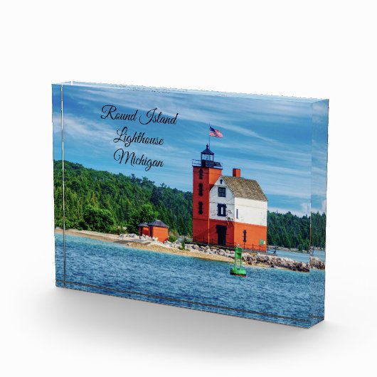 Round Island Lighthouse Fotoblokken (Rechts)