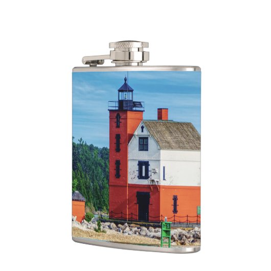 Round Island Lighthouse Heupfles (Links)