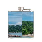 Round Island Lighthouse Heupfles (Achterkant)