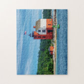 Round Island Lighthouse Legpuzzel (Verticaal)