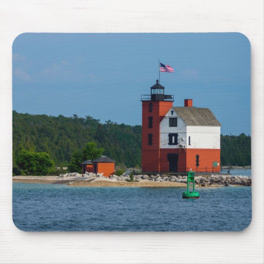 Round Island Lighthouse Muismat (Voorkant)