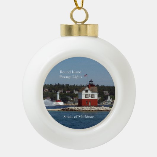Round Island Passage Lights ornament (Voorkant)
