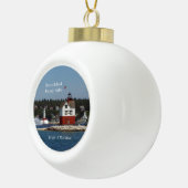 Round Island Passage Lights ornament (Rechts)