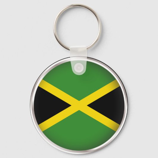 Round Jamaica Sleutelhanger (Voorkant)