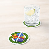 Round JamFam Coster-3 Ronde Kartonnen Onderzetter (Insitu)