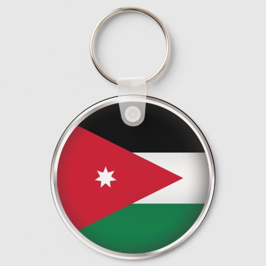 Round Jordan Sleutelhanger (Voorkant)