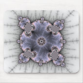 Round Mandelbrot - Fractal Mousepad Muismat (Voorkant)