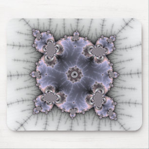 Round Mandelbrot - Fractal Mousepad Muismat