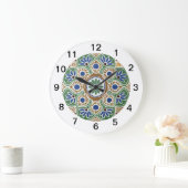 Round Medallion Wall Clock Grote Klok (Huis)