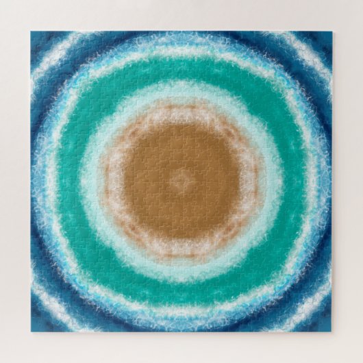 Round Ocean Waves Legpuzzel (Horizontaal)