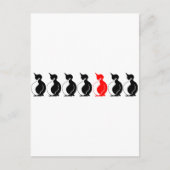 Round Penguin-groep Briefkaart (Voorkant)