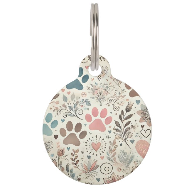 Round Pet Tag Huisdierpenning (Voorkant)