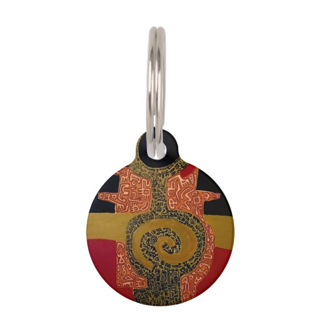 Round Pet Tag Huisdierpenning (Voorkant)