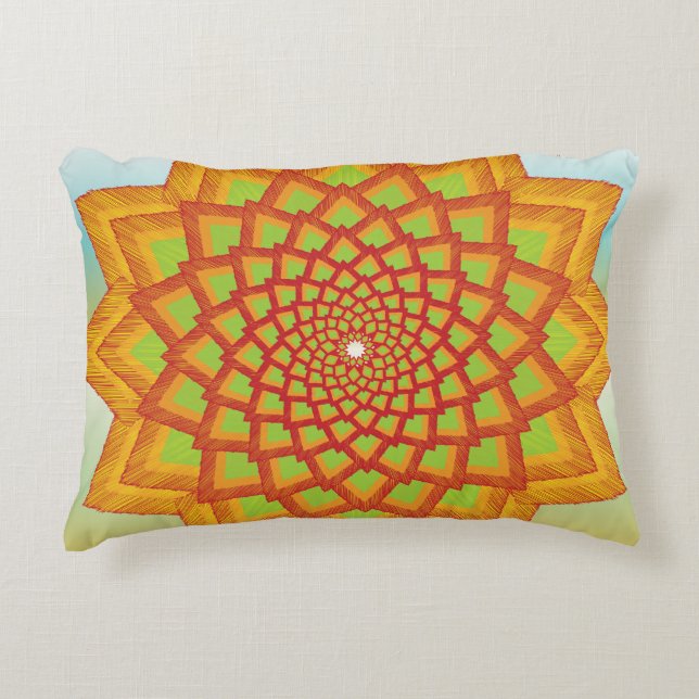 Round Pillow Accent Kussen (Voorkant)