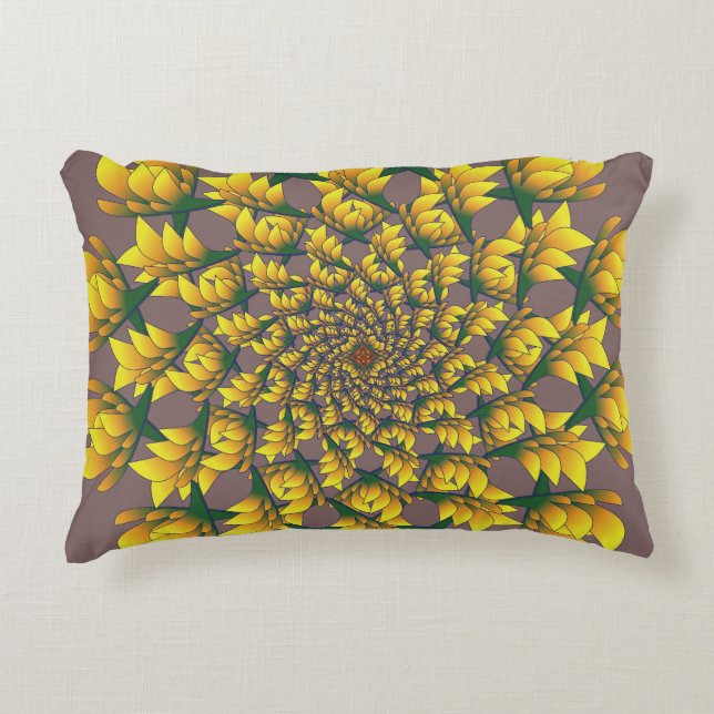 Round Pillow Accent Kussen (Voorkant)