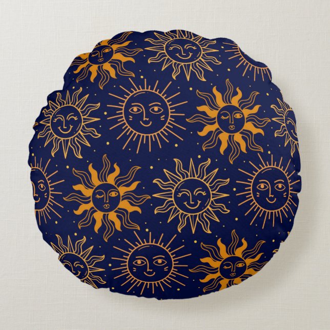 Round Pillow design  Rond Kussen (Voorkant)